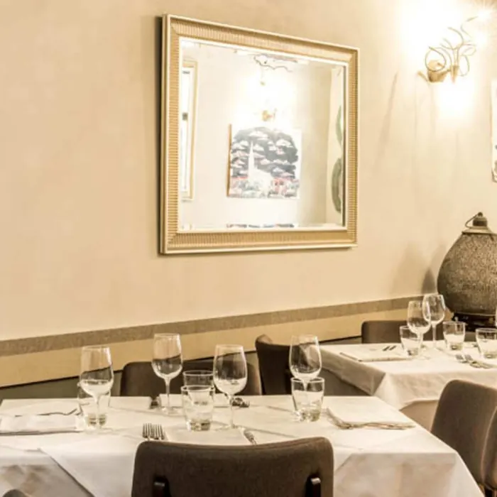 Dettaglio della sala interna